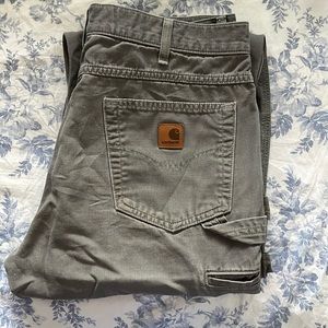Carhartt grey pants 34x32